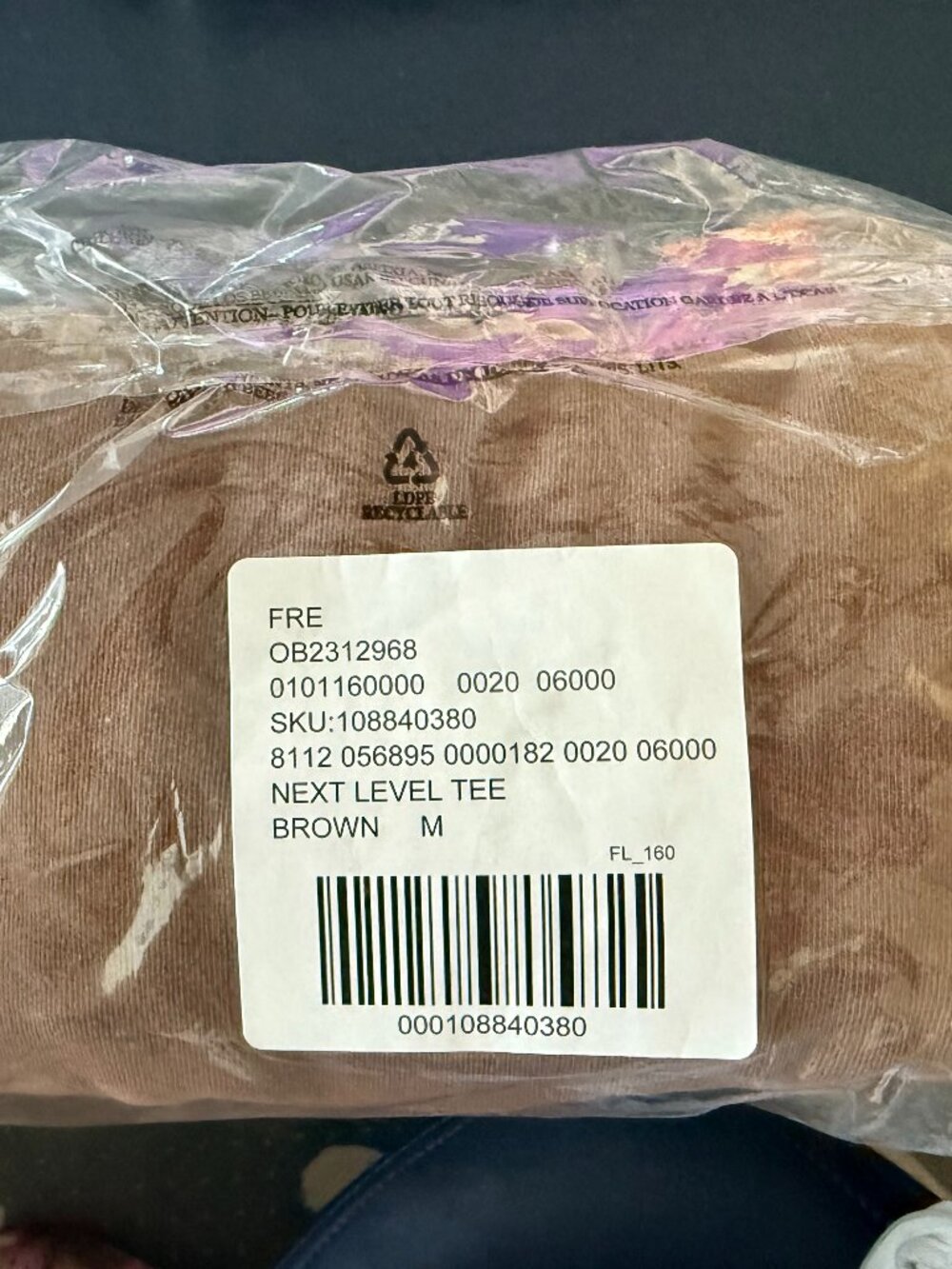 Free People Next Level Tee - Medium - Brown/Root Beer